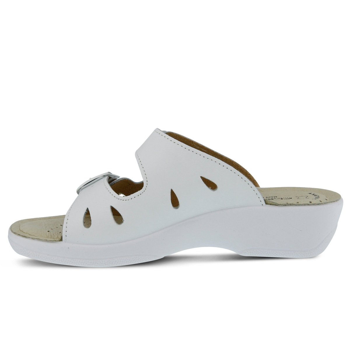 Spring Step Shoes Flexus Decca Slide Women's Leather Adjustable Sandals Slide Sandals by Spring Step Shoes – Don't Panic Shoes