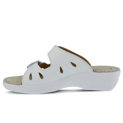 Spring Step Shoes Flexus Decca Slide Women's Leather Adjustable Sandals Slide Sandals by Spring Step Shoes – Don't Panic Shoes