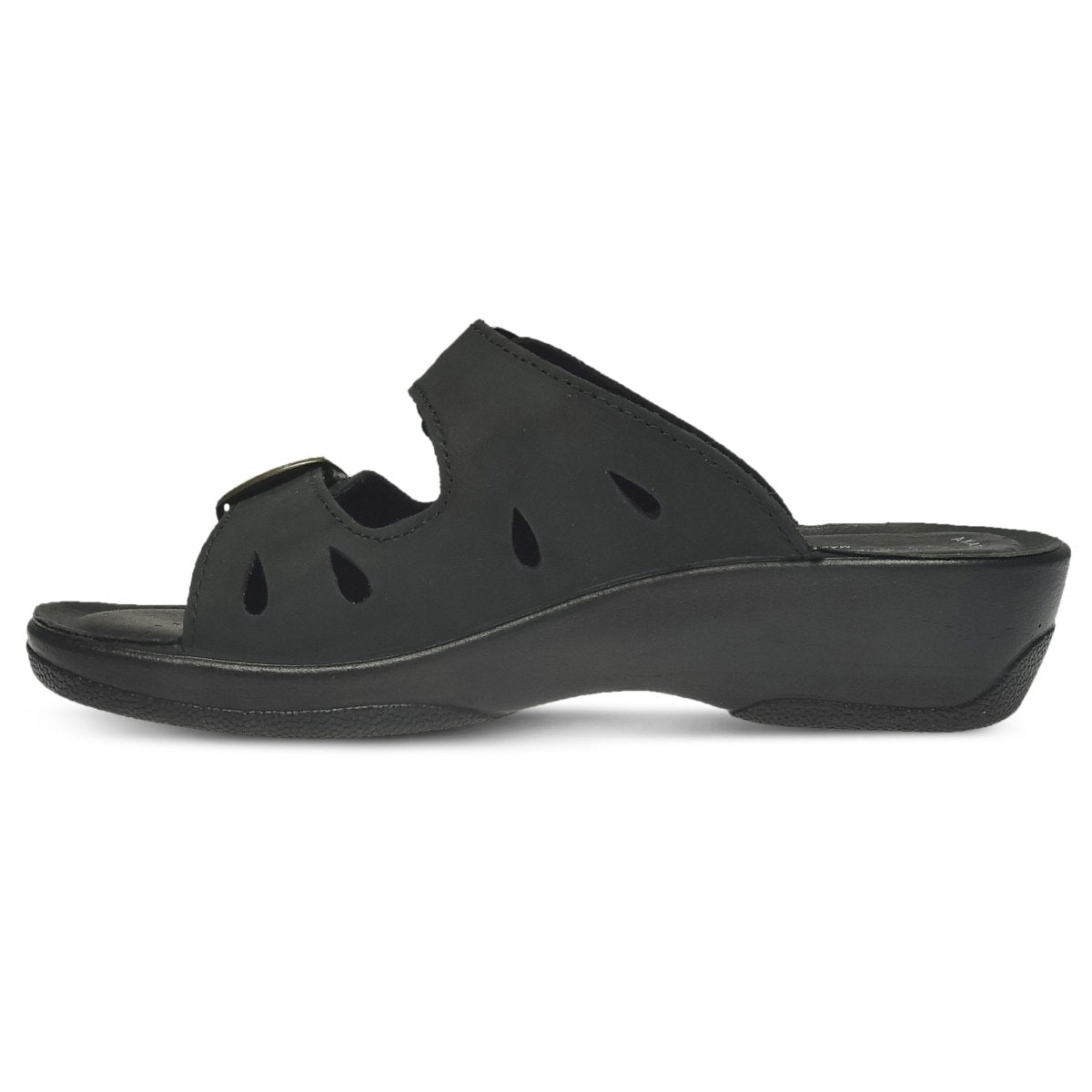 Spring Step Shoes Flexus Decca Slide Women's Leather Adjustable Sandals Slide Sandals by Spring Step Shoes – Don't Panic Shoes