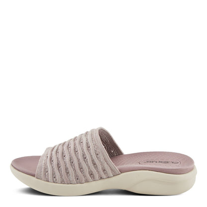 Spring Step Shoes Flexus Deondre Sandals Women's Textile Slide 1.75" Heel Sport & Active Casual Sandals by Spring Step Shoes – Don't Panic Shoes