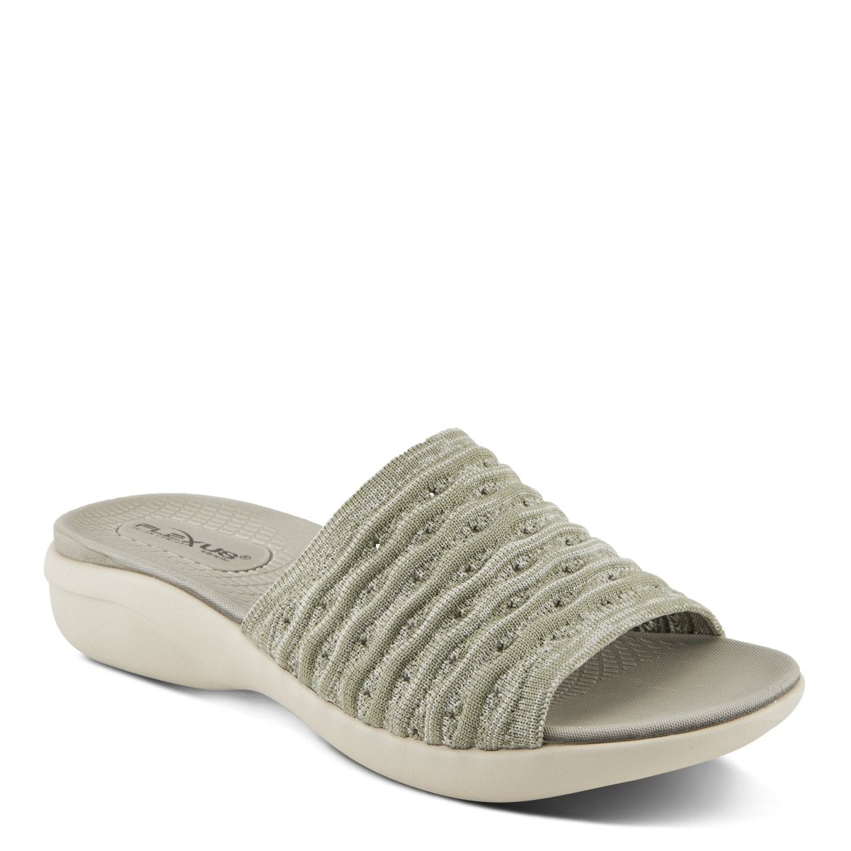 Spring Step Shoes Flexus Deondre Sandals Women's Textile Slide 1.75" Heel Sport & Active Casual Sandals by Spring Step Shoes – Don't Panic Shoes