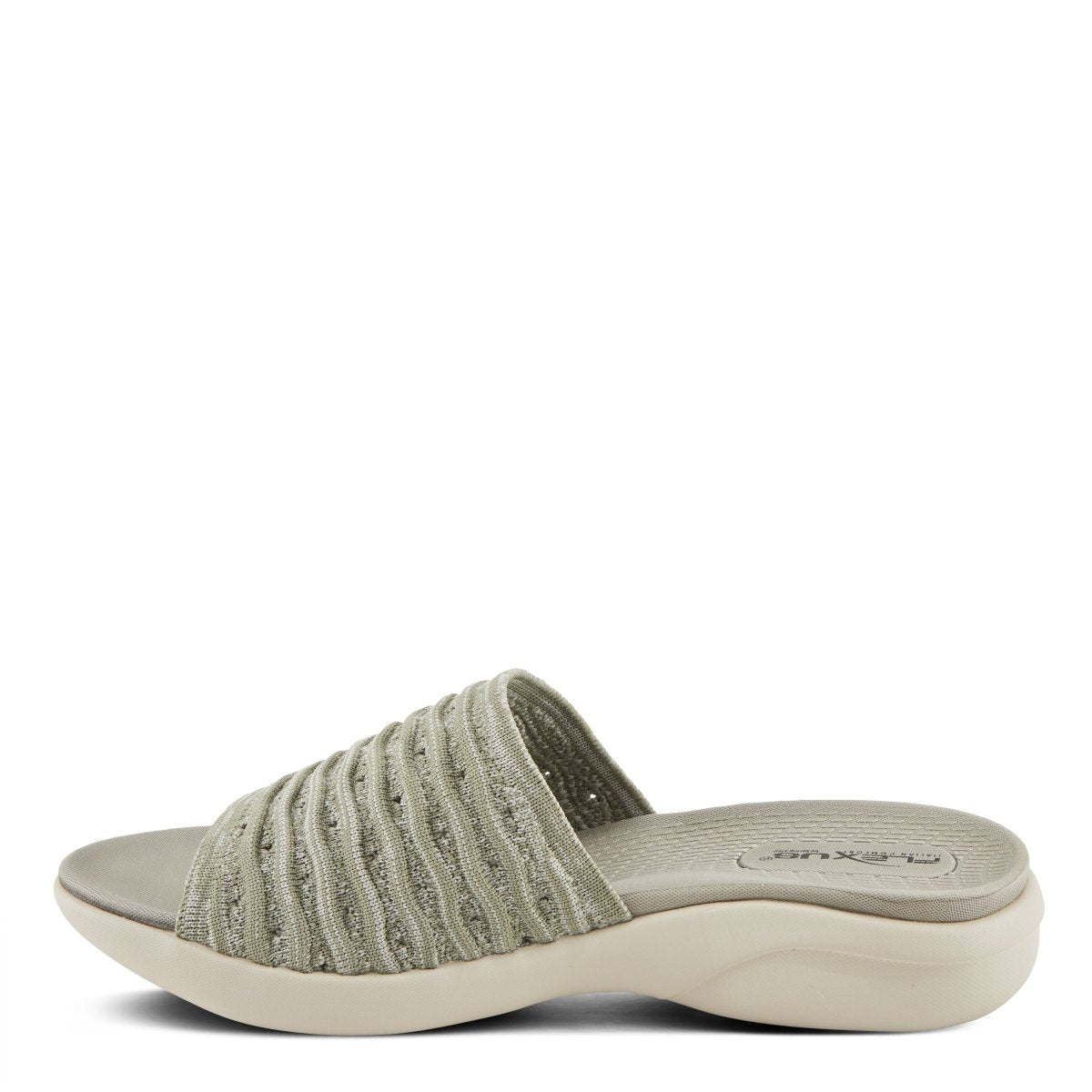 Spring Step Shoes Flexus Deondre Sandals Women's Textile Slide 1.75" Heel Sport & Active Casual Sandals by Spring Step Shoes – Don't Panic Shoes