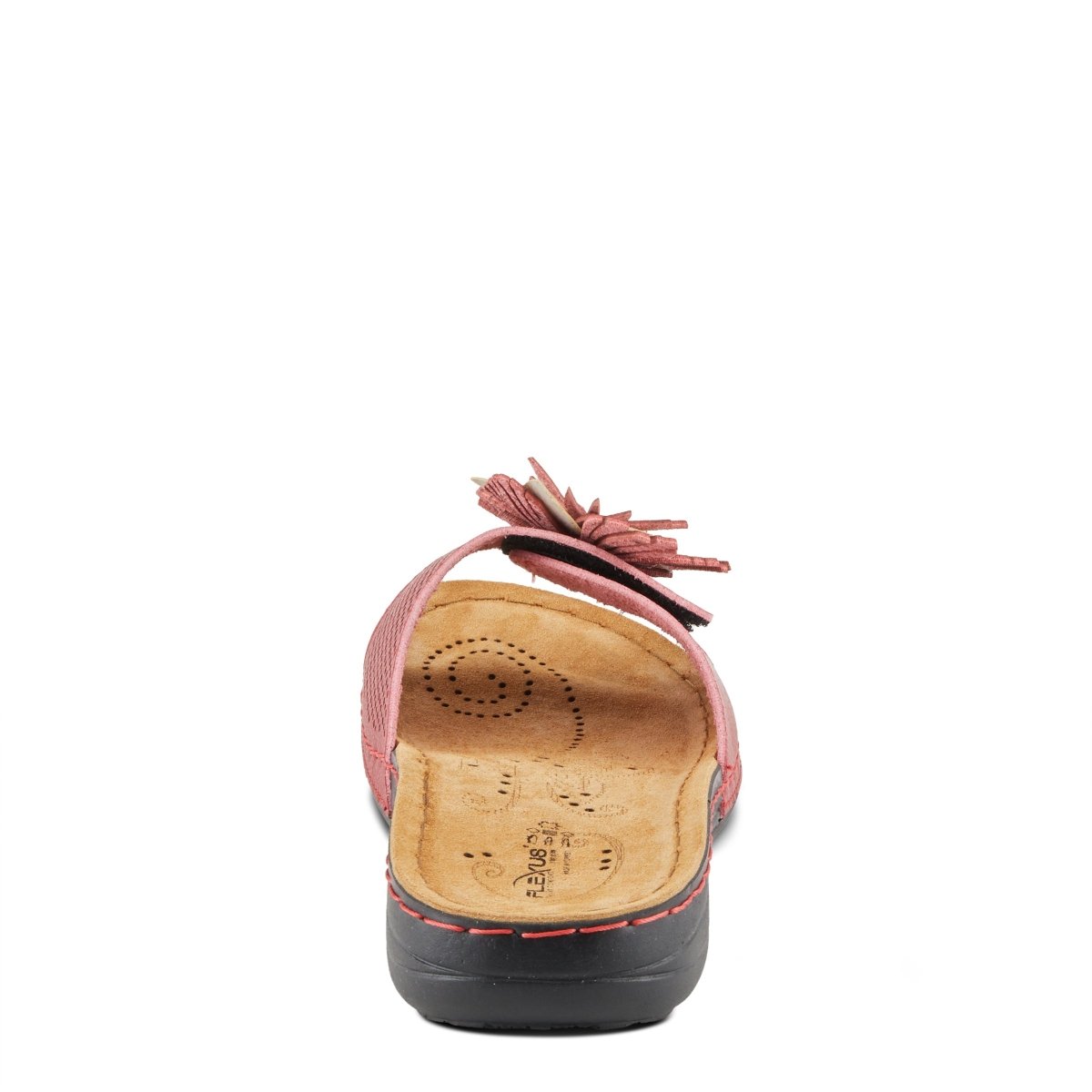 Spring Step Shoes Flexus Flowerstars Sandals Women's Leather Slip On Slides Casual Sandals by Spring Step Shoes – Don't Panic Shoes