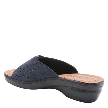 Spring Step ShoeS Flexus Kea Slide Sandal Women’s Suede Leather Made In Italy Slide Sandals by Spring Step Shoes – Don't Panic Shoes