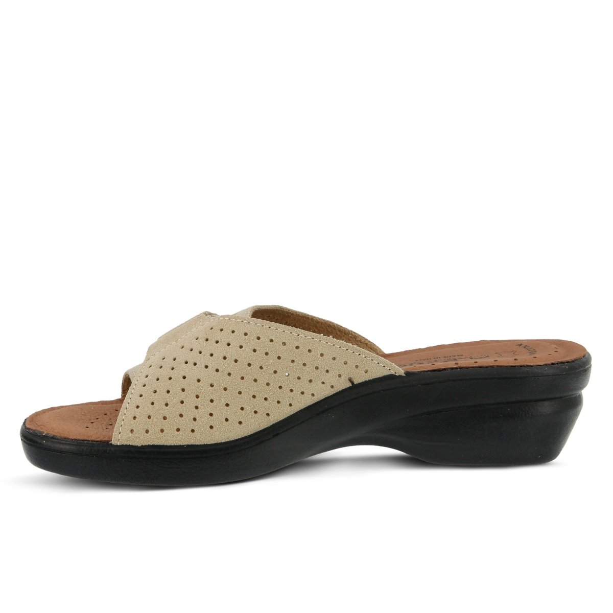 Spring Step ShoeS Flexus Kea Slide Sandal Women’s Suede Leather Made In Italy Slide Sandals by Spring Step Shoes – Don't Panic Shoes