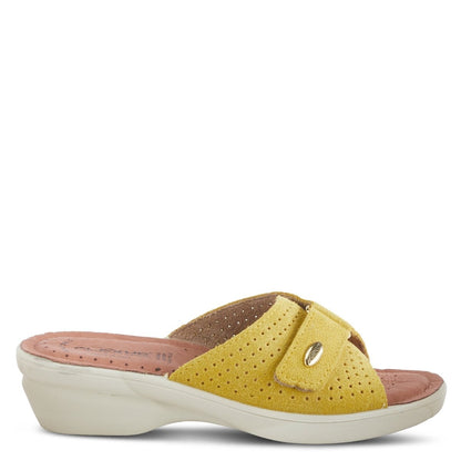 Spring Step ShoeS Flexus Kea Slide Sandal Women’s Suede Leather Made In Italy Slide Sandals by Spring Step Shoes – Don't Panic Shoes