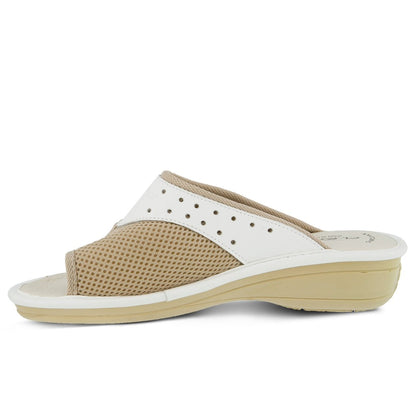 Spring Step ShoeS Flexus Pascalle Slide Sandal Women’s Nubuck Leather Slide Sandals by Spring Step Shoes – Don't Panic Shoes