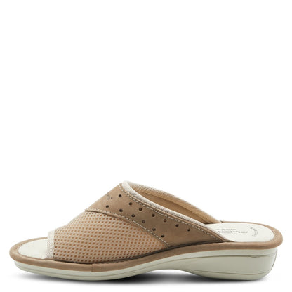 Spring Step ShoeS Flexus Pascalle Slide Sandal Women’s Nubuck Leather Slide Sandals by Spring Step Shoes – Don't Panic Shoes