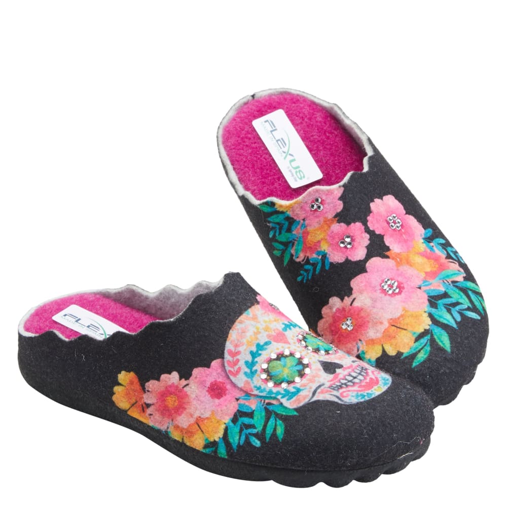 Spring Step Shoes Flexus Sugarskull Slippers