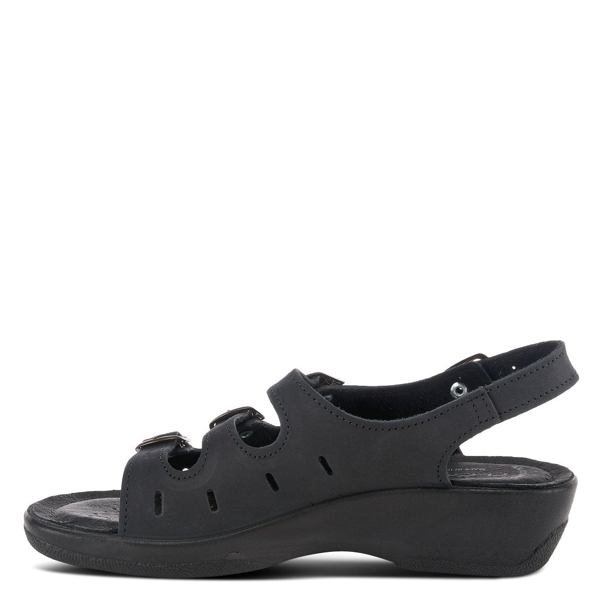 Spring Step ShoeS Flexus Willa Sandal Women’s Soft Nubuck Leather 1.5" Heel Sandals by Spring Step Shoes – Don't Panic Shoes