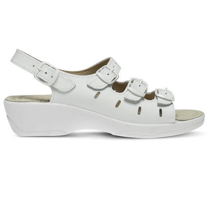 Spring Step ShoeS Flexus Willa Sandal Women’s Soft Nubuck Leather 1.5" Heel Sandals by Spring Step Shoes – Don't Panic Shoes