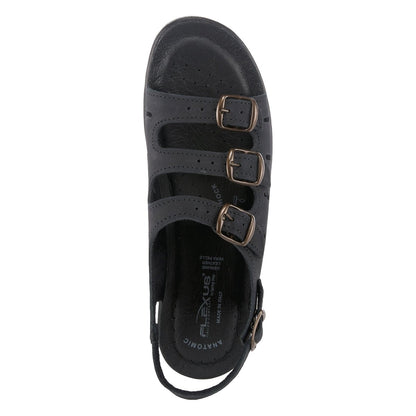 Spring Step ShoeS Flexus Willa Sandal Women’s Soft Nubuck Leather 1.5" Heel Sandals by Spring Step Shoes – Don't Panic Shoes