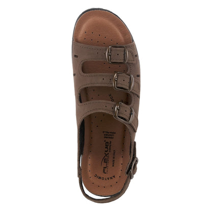 Spring Step ShoeS Flexus Willa Sandal Women’s Soft Nubuck Leather 1.5" Heel Sandals by Spring Step Shoes – Don't Panic Shoes