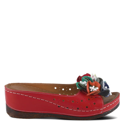 Spring Step ShoeS Flowerchild Women’s Leather Multicolor Sandal Sandals by Spring Step Shoes – Don't Panic Shoes