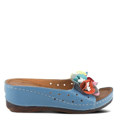 Spring Step ShoeS Flowerchild Women’s Leather Multicolor Sandal Sandals by Spring Step Shoes – Don't Panic Shoes