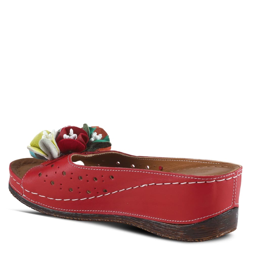 Spring Step Shoes Flowerchild Women's Leather Slide Sandals Shoes by Spring Step Shoes – Don't Panic Shoes