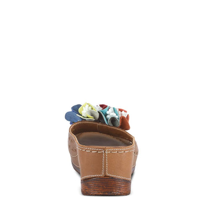 Spring Step Shoes Flowerchild Women's Leather Slide Sandals Shoes by Spring Step Shoes – Don't Panic Shoes