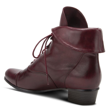 Spring Step Shoes Galil Women's Stylish And Versatile Polished Leather Boots Shoes by Spring Step Shoes – Don't Panic Shoes