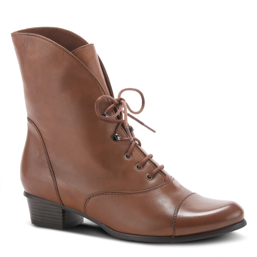 Spring Step Shoes Galil Women's Stylish And Versatile Polished Leather Boots Shoes by Spring Step Shoes – Don't Panic Shoes