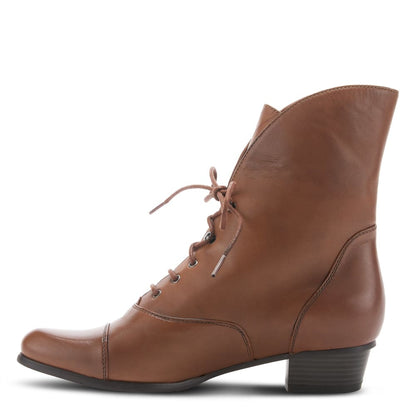 Spring Step Shoes Galil Women's Stylish And Versatile Polished Leather Boots Shoes by Spring Step Shoes – Don't Panic Shoes