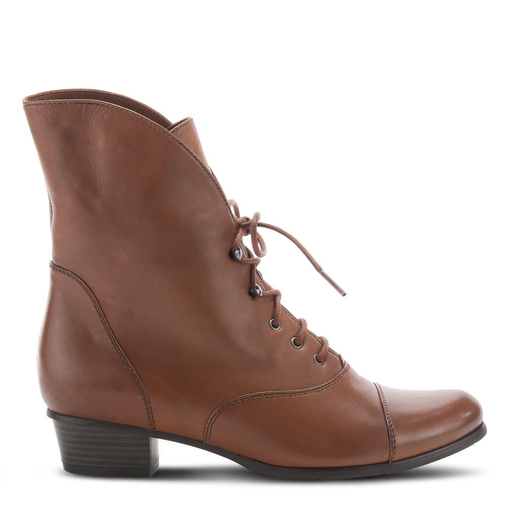 Spring Step Shoes Galil Women's Stylish And Versatile Polished Leather Boots Shoes by Spring Step Shoes – Don't Panic Shoes