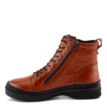 Spring Step Shoes Hoylein Women's Leather Rugged Combat Style Boots Casual Boots by Spring Step Shoes – Don't Panic Shoes