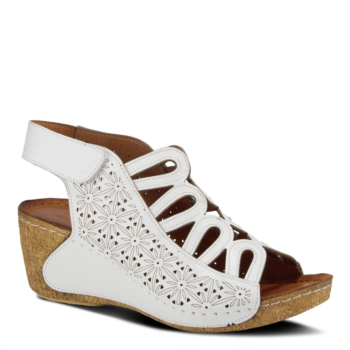 Spring Step ShoeS Inocencia Sandals Women’s Leather Wedge Sandals by Spring Step Shoes – Don't Panic Shoes