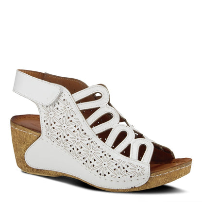 Spring Step ShoeS Inocencia Sandals Women’s Leather Wedge Sandals by Spring Step Shoes – Don't Panic Shoes