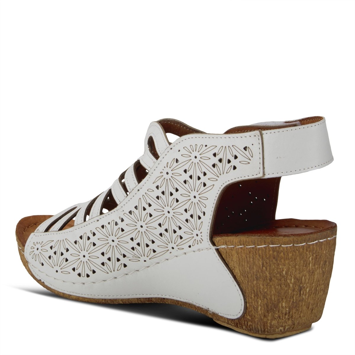 Spring Step ShoeS Inocencia Sandals Women’s Leather Wedge Sandals by Spring Step Shoes – Don't Panic Shoes