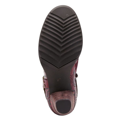 Spring Step Shoes Kacielou Women's Hand Painted Leather Zip Up Shoes Shoes by Spring Step Shoes – Don't Panic Shoes