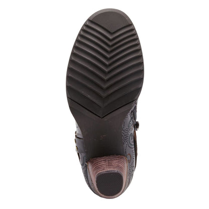 Spring Step Shoes Kacielou Women's Hand Painted Leather Zip Up Shoes Shoes by Spring Step Shoes – Don't Panic Shoes