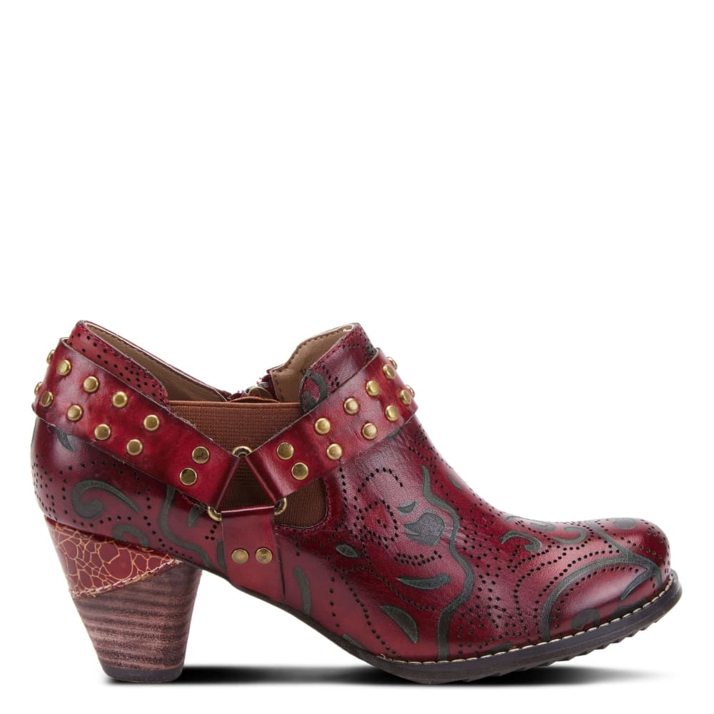 Spring Step Shoes Kacielou Women's Hand Painted Leather Zip Up Shoes Shoes by Spring Step Shoes – Don't Panic Shoes