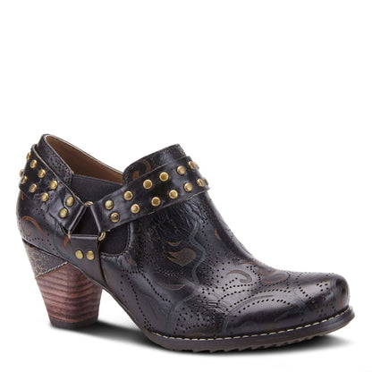 Spring Step Shoes Kacielou Women's Hand Painted Leather Zip Up Shoes Shoes by Spring Step Shoes – Don't Panic Shoes