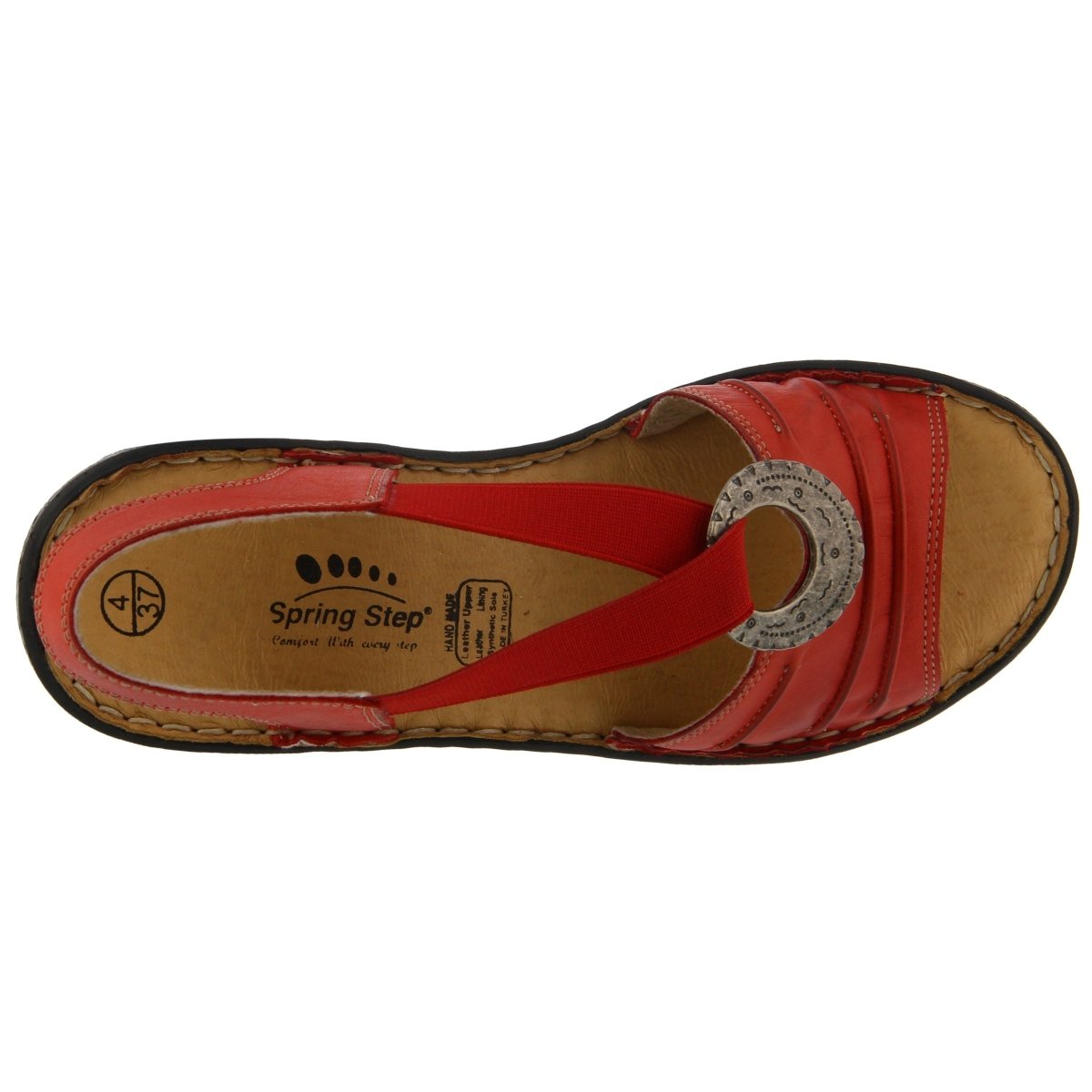 Spring Step ShoeS Karmel Women’s Leather Sandal 1.5" Heel Sandals by Spring Step Shoes – Don't Panic Shoes