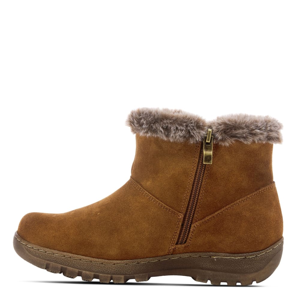Spring Step Shoes Kiya Women's Comfy Fur Suede Boots Shoes by Spring Step Shoes – Don't Panic Shoes