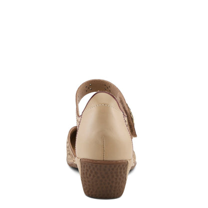 Spring Step ShoeS L'artiste Americana Women’s Leather Wedge Sandals 2" Heel Mary Jane Shoe by Spring Step Shoes – Don't Panic Shoes