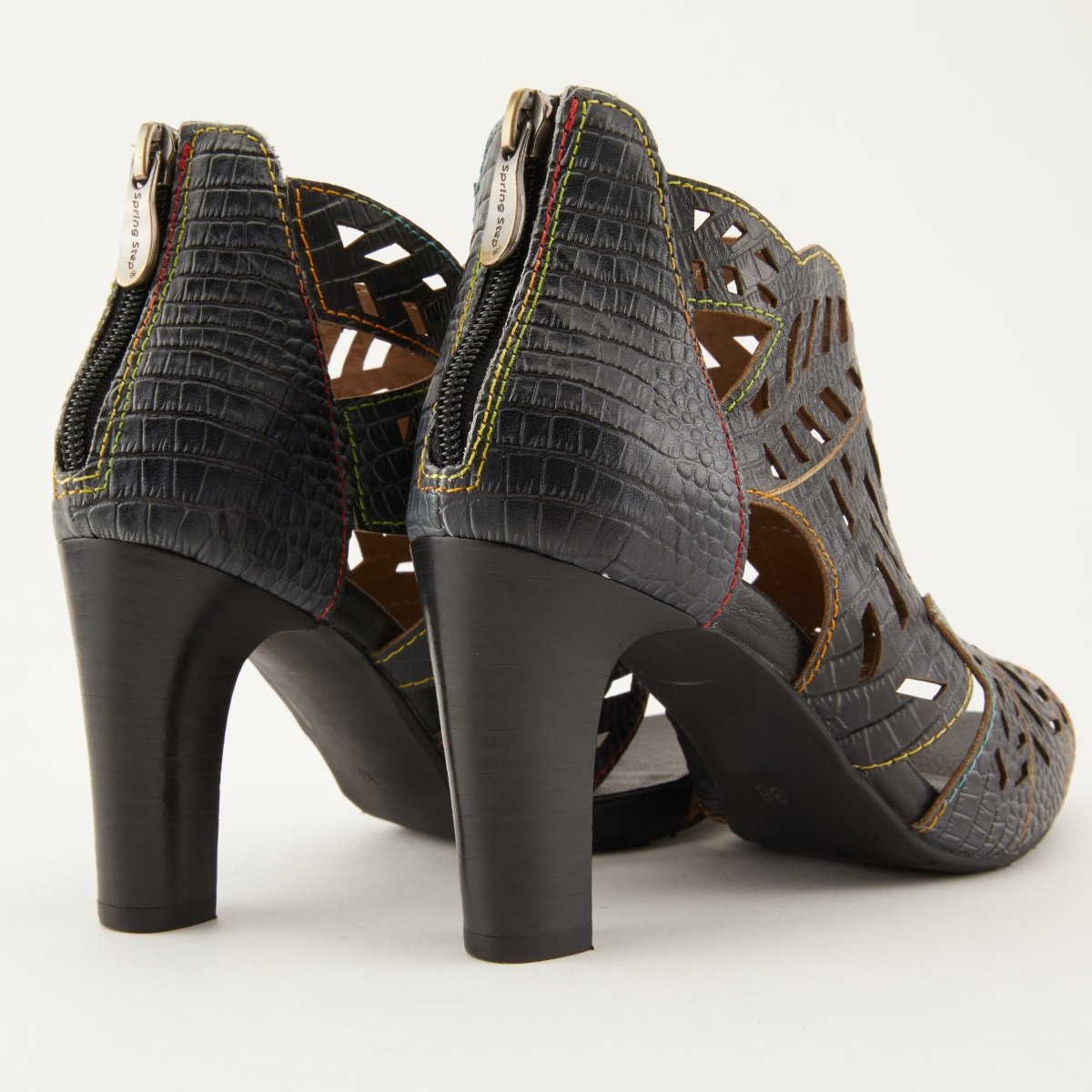 Spring Step ShoeS L'artiste Amora Sandal Women’s Hand Painted Leather Sandals by Spring Step Shoes – Don't Panic Shoes