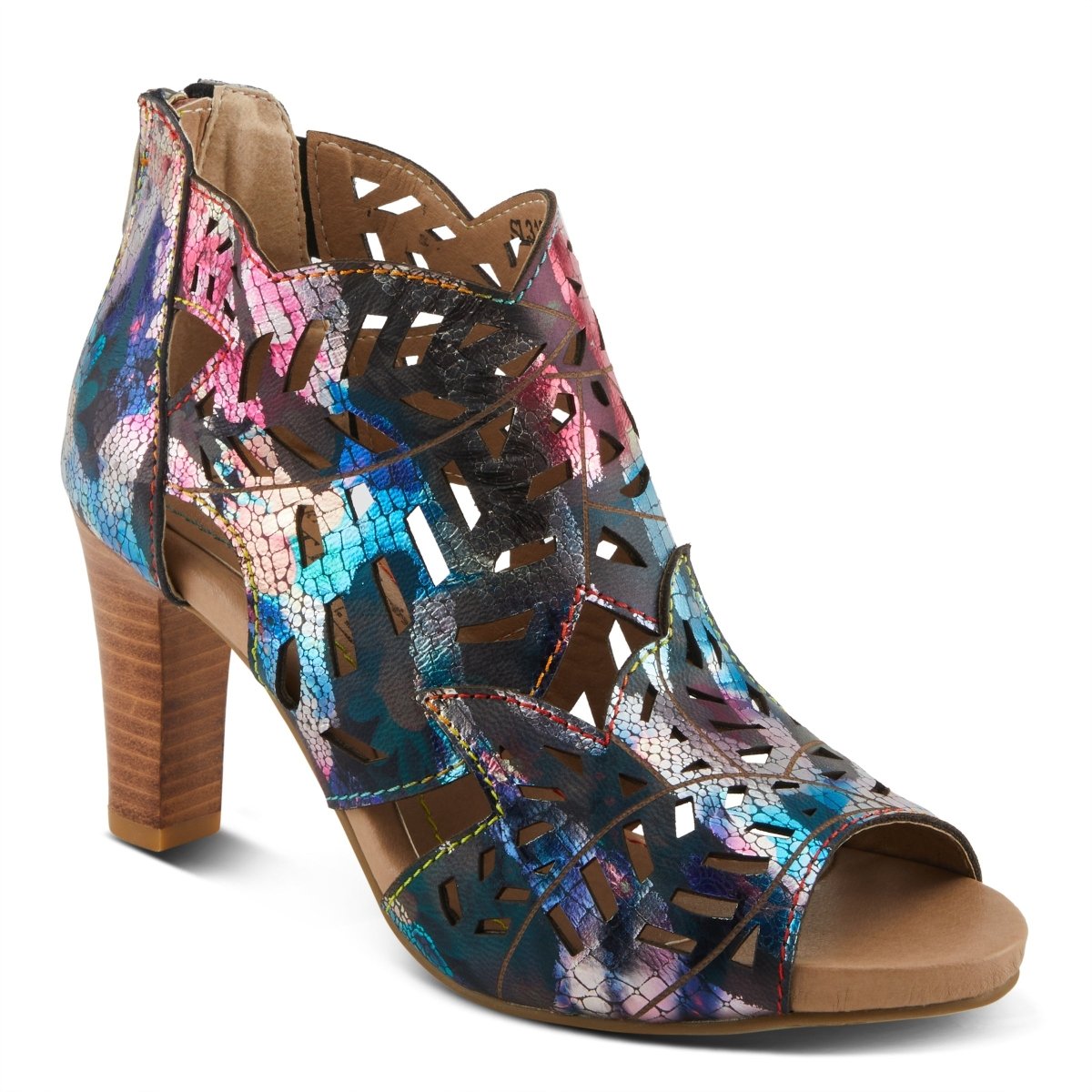 Spring Step ShoeS L'artiste Amora Sandal Women’s Hand Painted Leather Sandals by Spring Step Shoes – Don't Panic Shoes