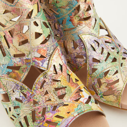 Spring Step ShoeS L'artiste Amora Sandal Women’s Hand Painted Leather Sandals by Spring Step Shoes – Don't Panic Shoes