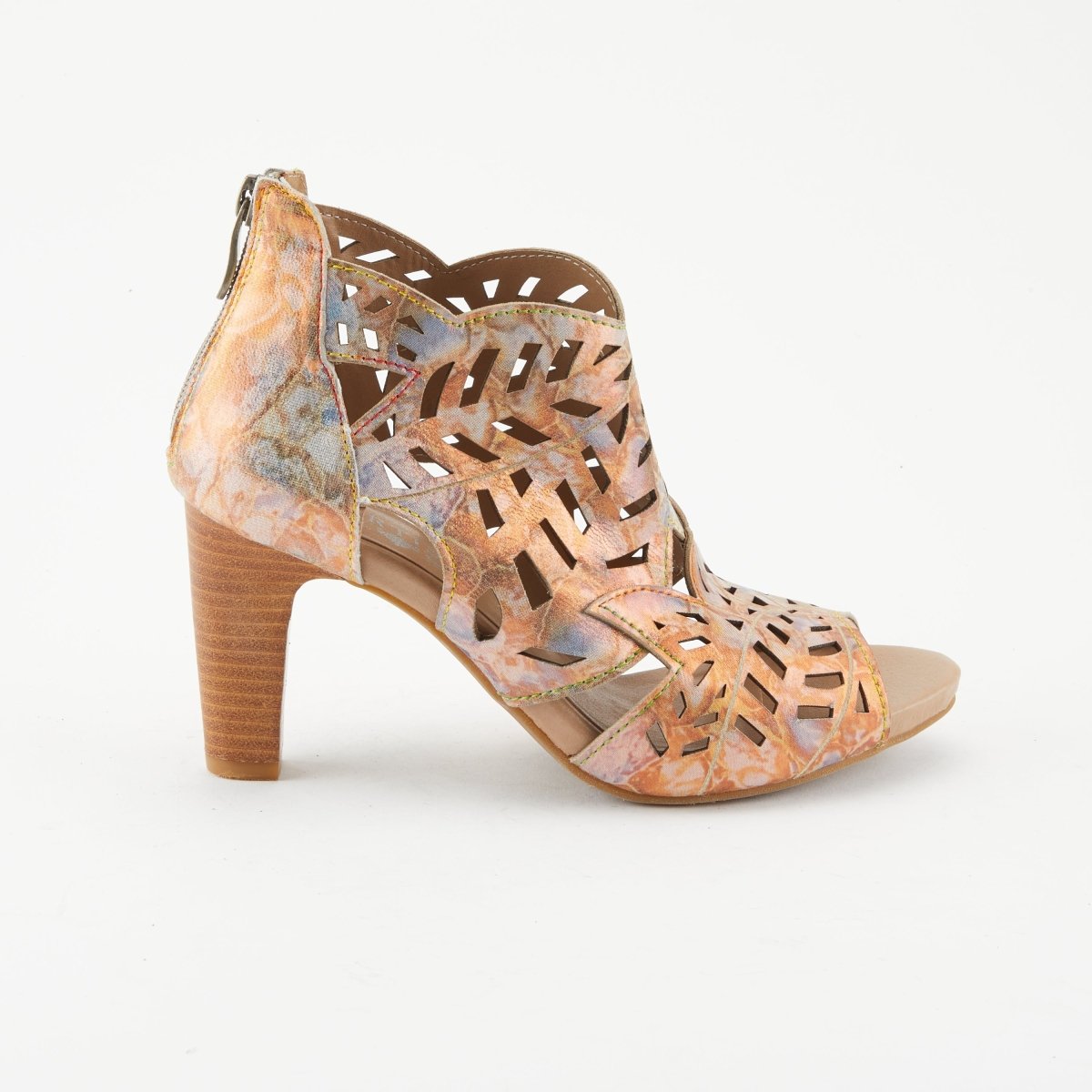 Spring Step ShoeS L'artiste Amora Sandal Women’s Hand Painted Leather Sandals by Spring Step Shoes – Don't Panic Shoes