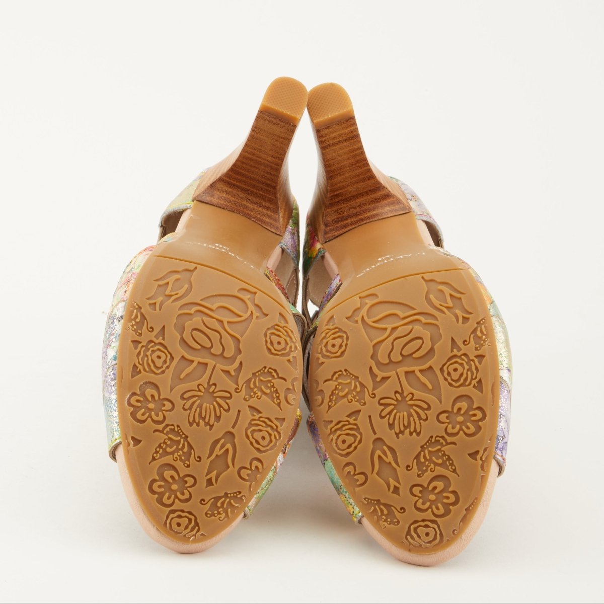 Spring Step ShoeS L'artiste Amora Sandal Women’s Hand Painted Leather Sandals by Spring Step Shoes – Don't Panic Shoes