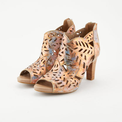 Spring Step ShoeS L'artiste Amora Sandal Women’s Hand Painted Leather Sandals by Spring Step Shoes – Don't Panic Shoes