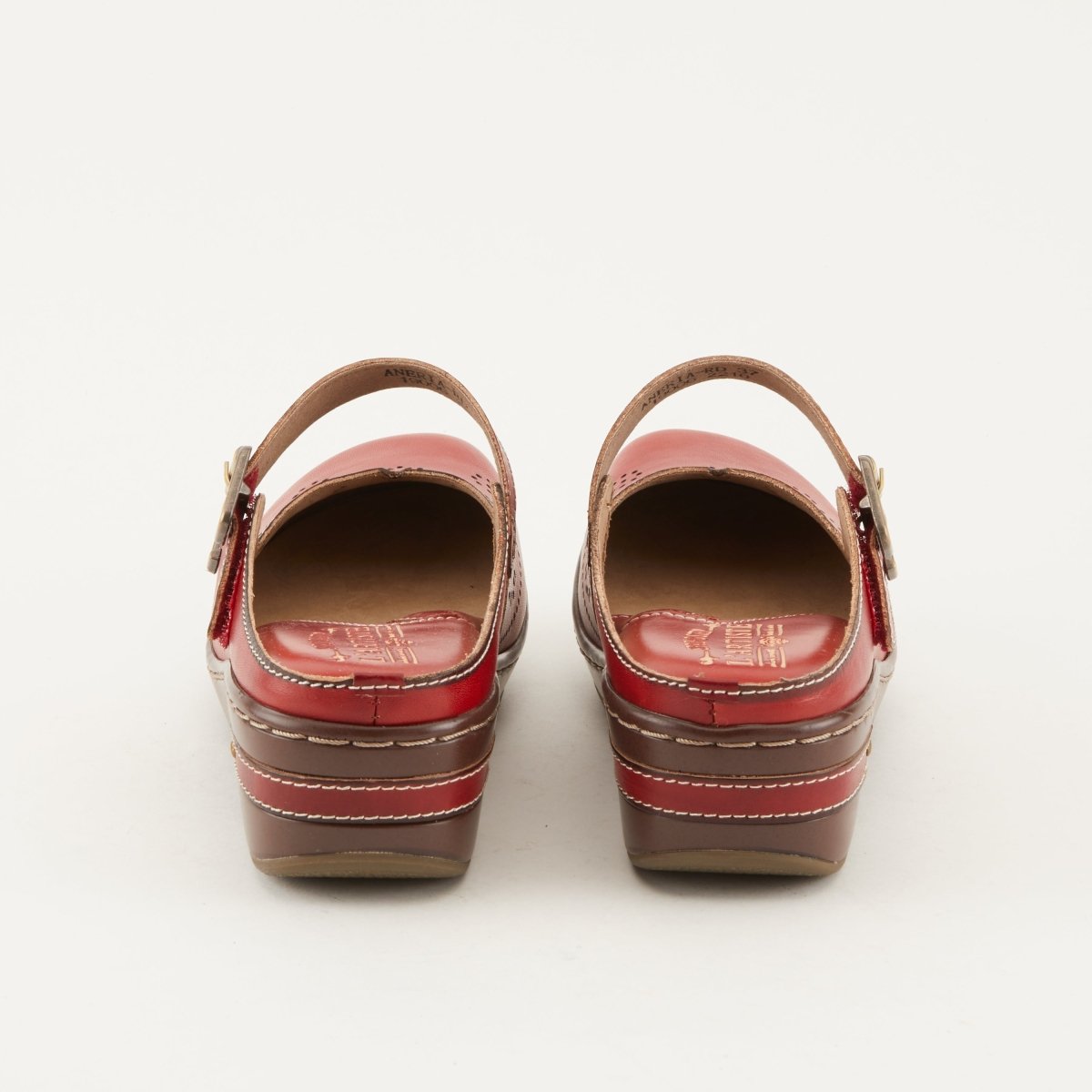 Spring Step ShoeS L'artiste Aneria Women’s Hand Painted Leather Clogs Clogs by Spring Step Shoes – Don't Panic Shoes