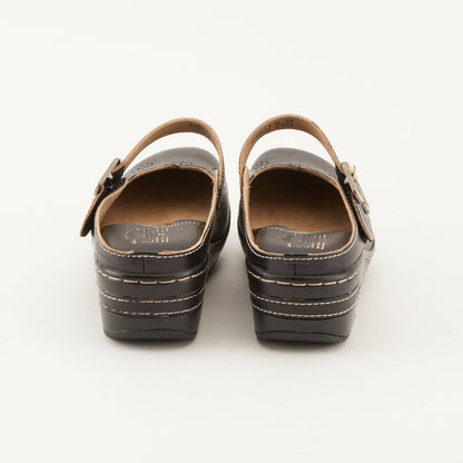 Spring Step ShoeS L'artiste Aneria Women’s Hand Painted Leather Clogs Clogs by Spring Step Shoes – Don't Panic Shoes