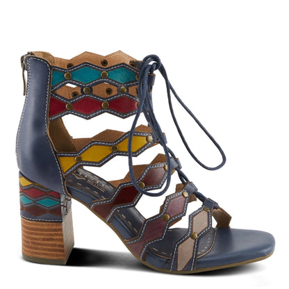 Spring Step Shoes L'artiste Artdeco Sandals Women's Multicolor Leather Gladiator Sandals by Spring Step Shoes – Don't Panic Shoes