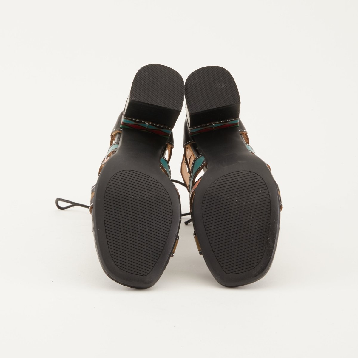 Spring Step Shoes L'artiste Artdeco Sandals Women's Multicolor Leather Gladiator Sandals by Spring Step Shoes – Don't Panic Shoes