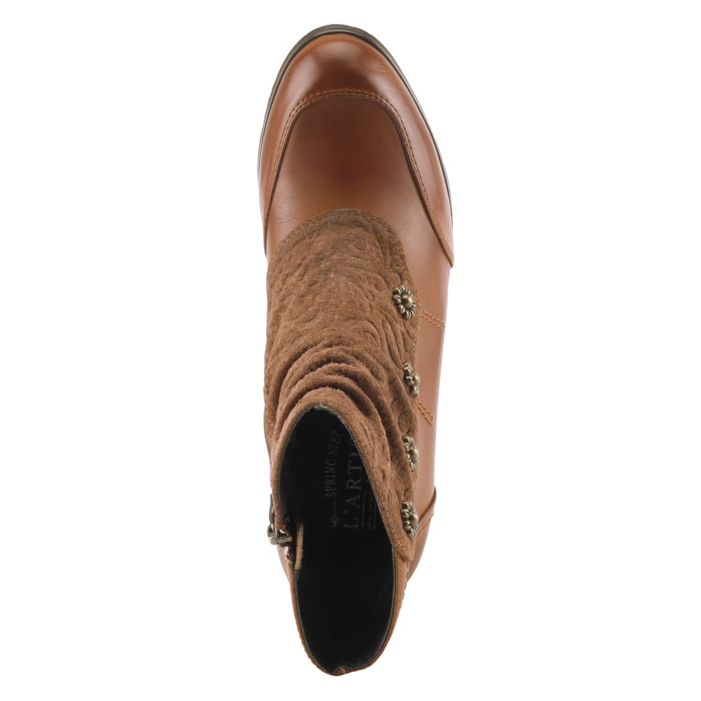 Spring Step Shoes L'artiste Belgard Women's Vintage Inspired Leather Boots Shoes by Spring Step Shoes – Don't Panic Shoes