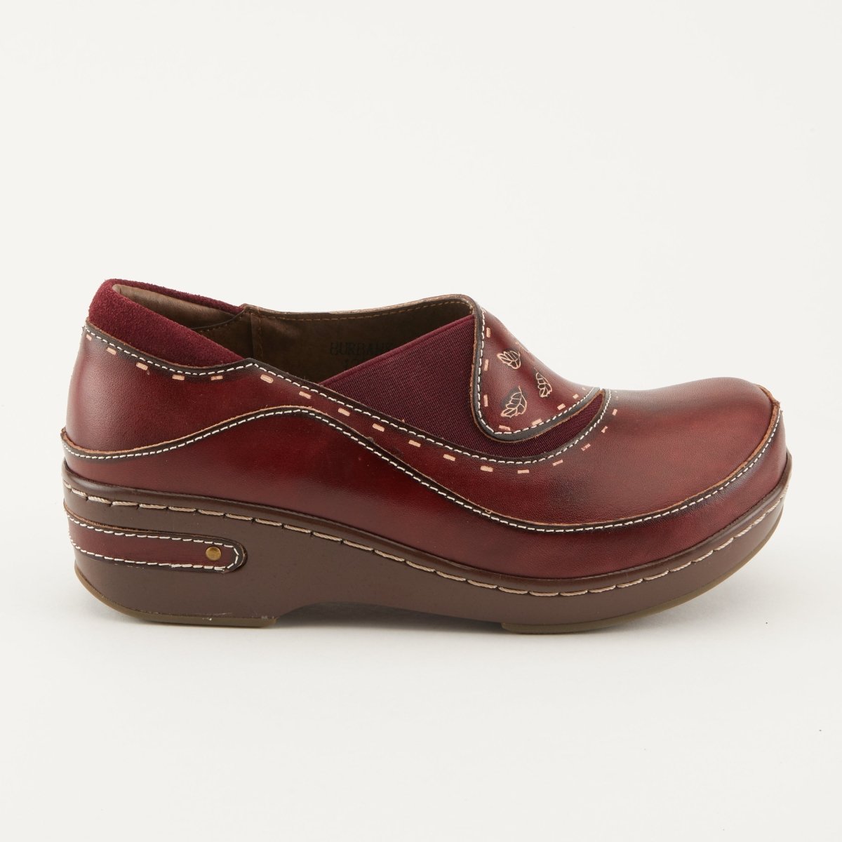 Spring Step Shoes L'artiste Burbank Women's Hand Painted Leather Clogs Slip - On Shoe by Spring Step Shoes – Don't Panic Shoes