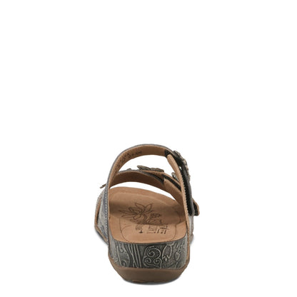 Spring Step Shoes L'artiste Caelana Women's Hand Painted Leather Sandals Flats Casual Sandals by Spring Step Shoes – Don't Panic Shoes