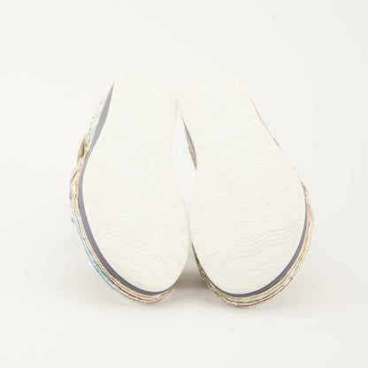 Spring Step ShoeS L'artiste Caiman Slide Sandal Women’s Hand Painted Leather Slide Sandals by Spring Step Shoes – Don't Panic Shoes